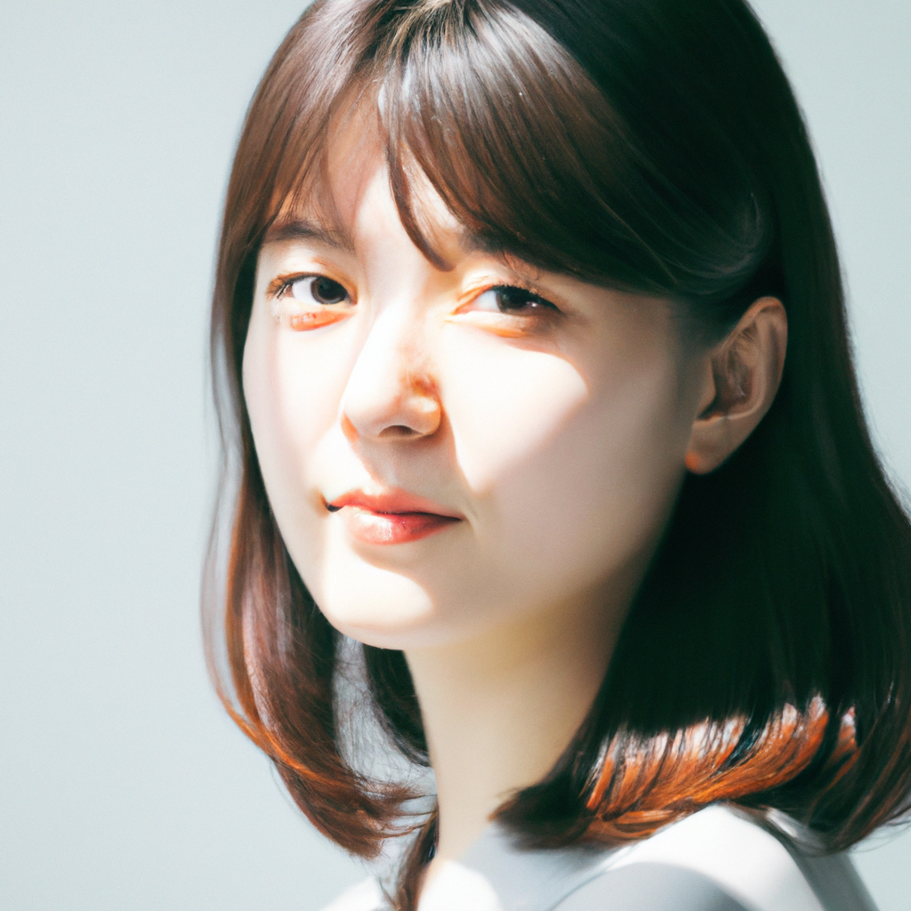 チーフフォトグラファー 蒼井 真帆 のポートレート